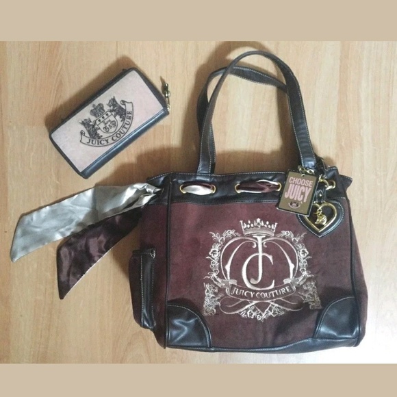 🚫SOLD📵 Vintage Juicy Crushed Velvet Dog Wallet - Picture 8 of 8